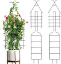 Plant Trellis for Climbing Plants 4 Pack 30 in - Rustproof Metal