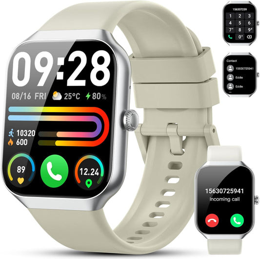 Smart Watch with Bluetooth Call and 110+ Sport Modes for All