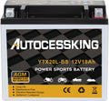 YTX20L-BS Motorcycle Battery 12V 18Ah SLA AGM - Reliable Power