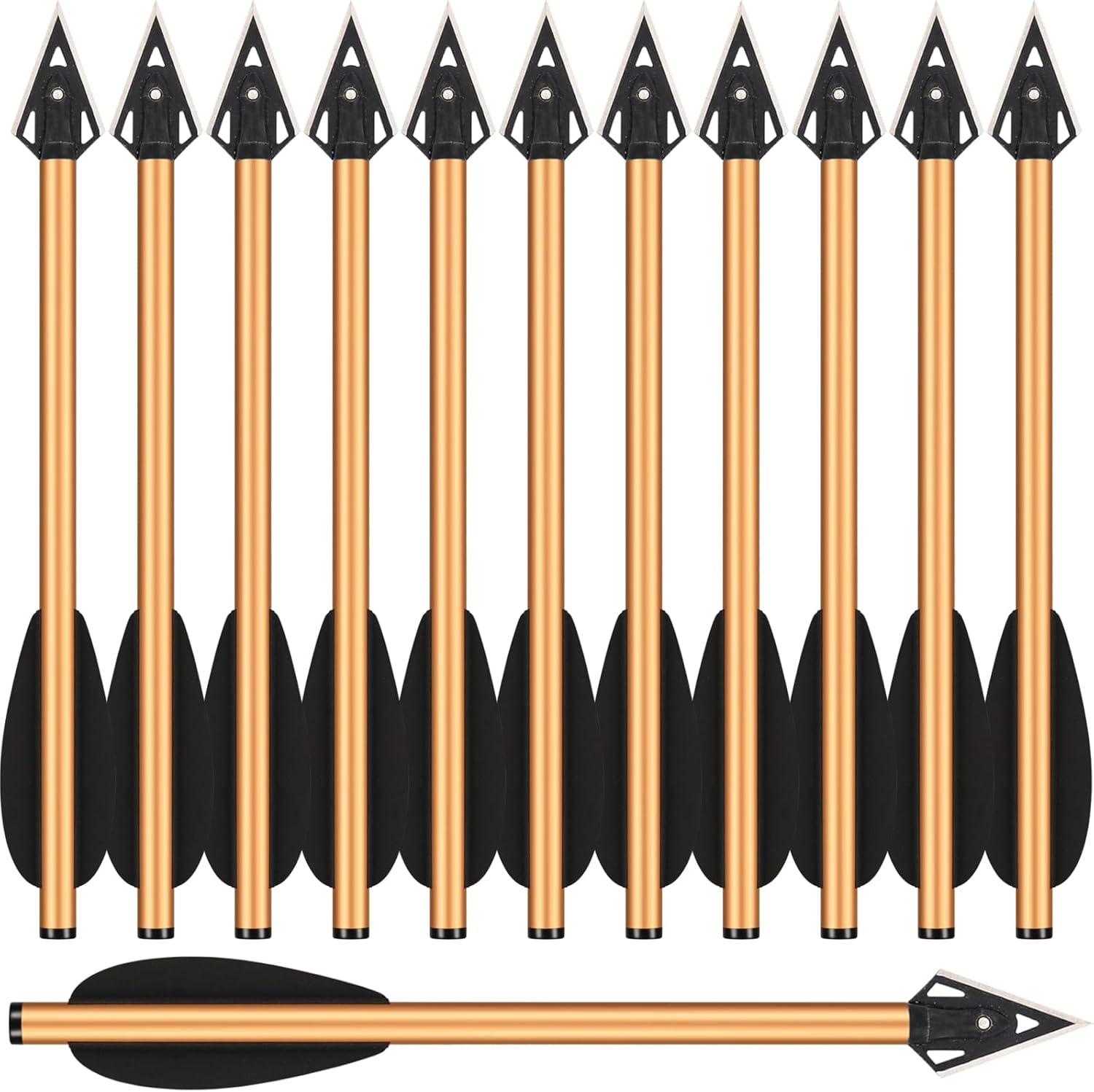 Mini Crossbow Bolts for 50-80lbs Crossbows - Sharp Tips