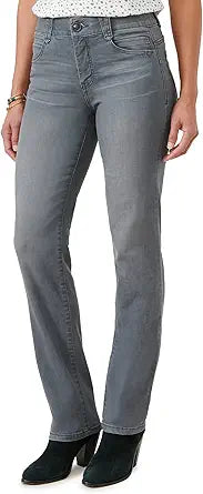 Democracy Women's Petite Ab Solution Straight Leg Jean Review
