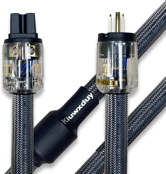 10 Awg Hi-End HiFi Audio Universal AC Power Cable for Perfect Sound