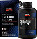 GNC AMP Creatine HCl 189 Pills - Fast Absorbing Strength Boost