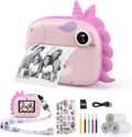 HiMont Kids Instant Print Camera Kit - Fun DIY with Color Pens!