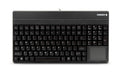 Cherry Compact Keyboard with Integrated Touchpad - USB Black