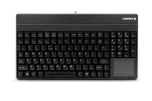 Cherry G86-62401 Compact Keyboard with Integrated Touchpad