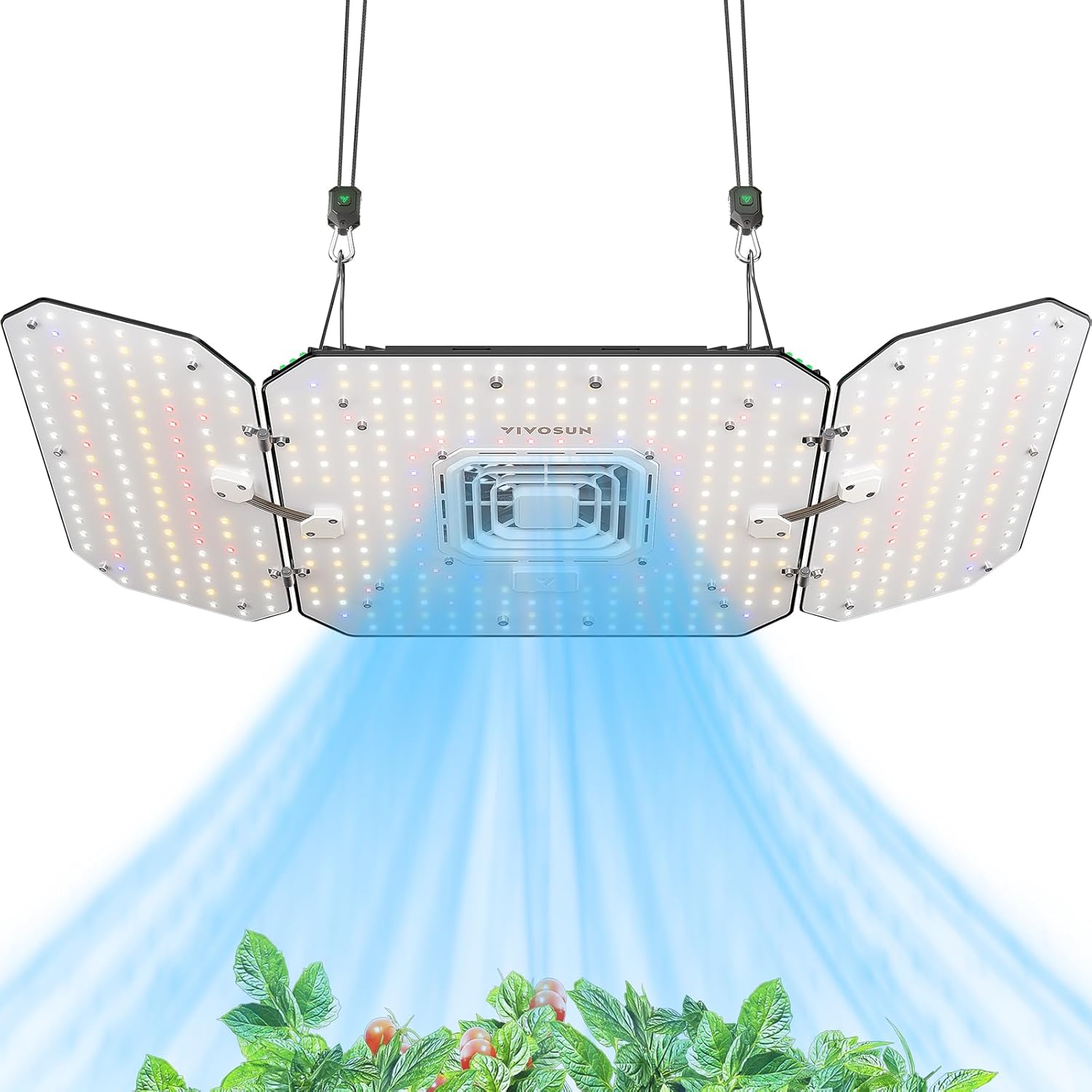 VIVOSUN AeroLight Wing AW200 LED Grow Light with Fan and App