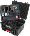Smatree Water-Resist Hard Case for Action Camera and Accessories