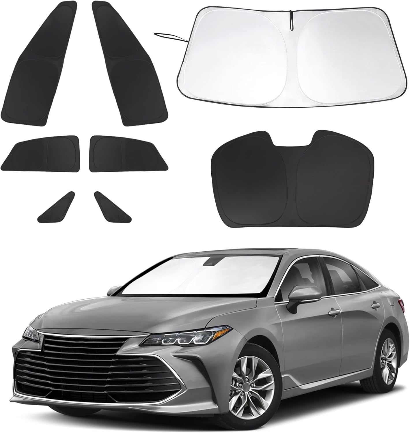 Custom Fit Windshield Sun Shade for 2019-2022 Toyota Avalon