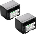 Kastar 2-Pack BP-727 Battery 3.7V 3200mAh - Long Run Time for Canon