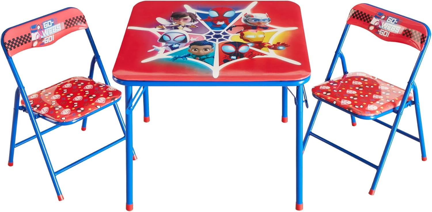 Marvel Spidey and His Amazing Friends Kids Activity Table Set