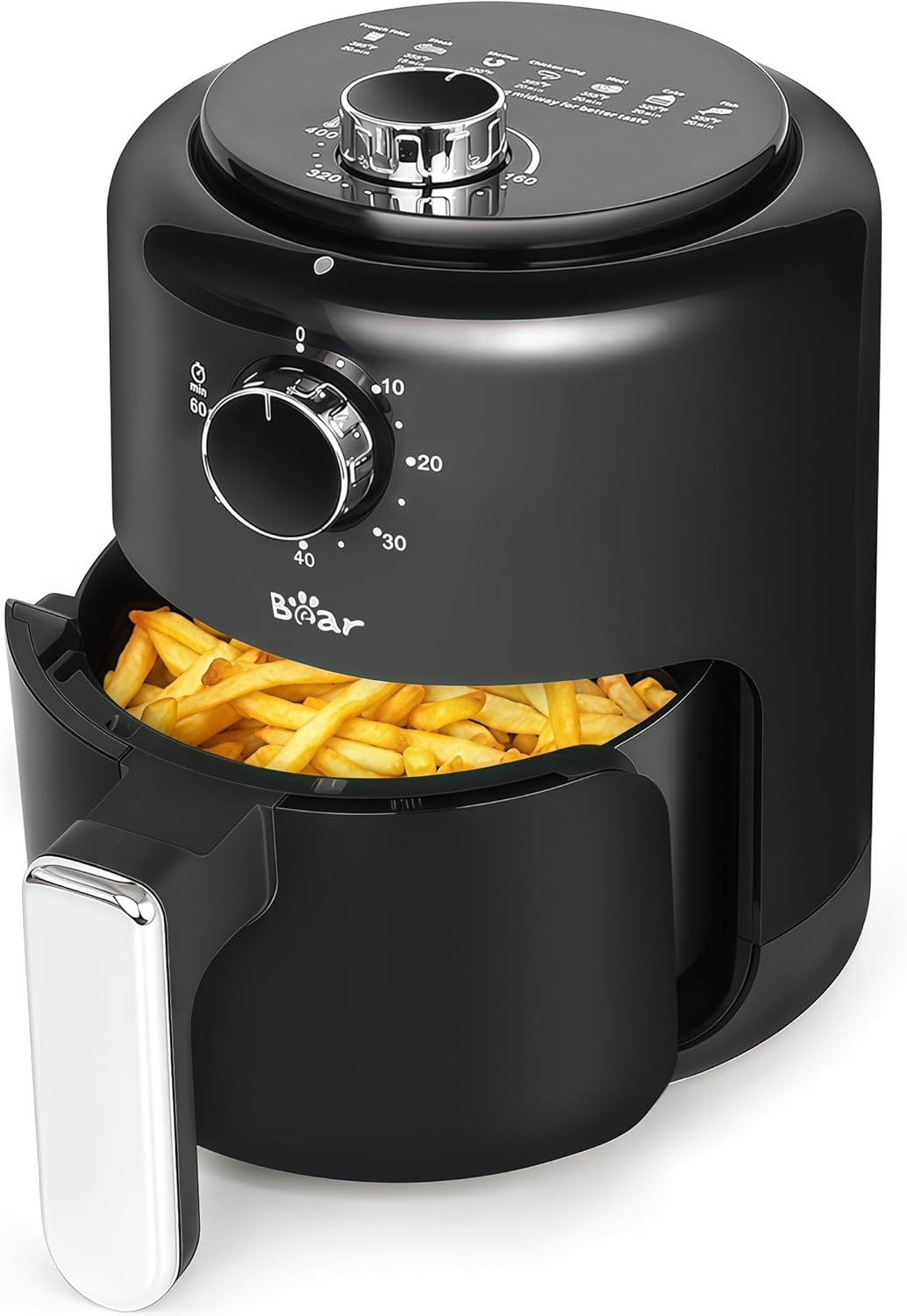 Compact Bear Air Fryer: Quick Healthy Meals!