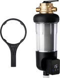 Whole House Spin-Down Sediment Water Filter - Jumbo Clear Housing