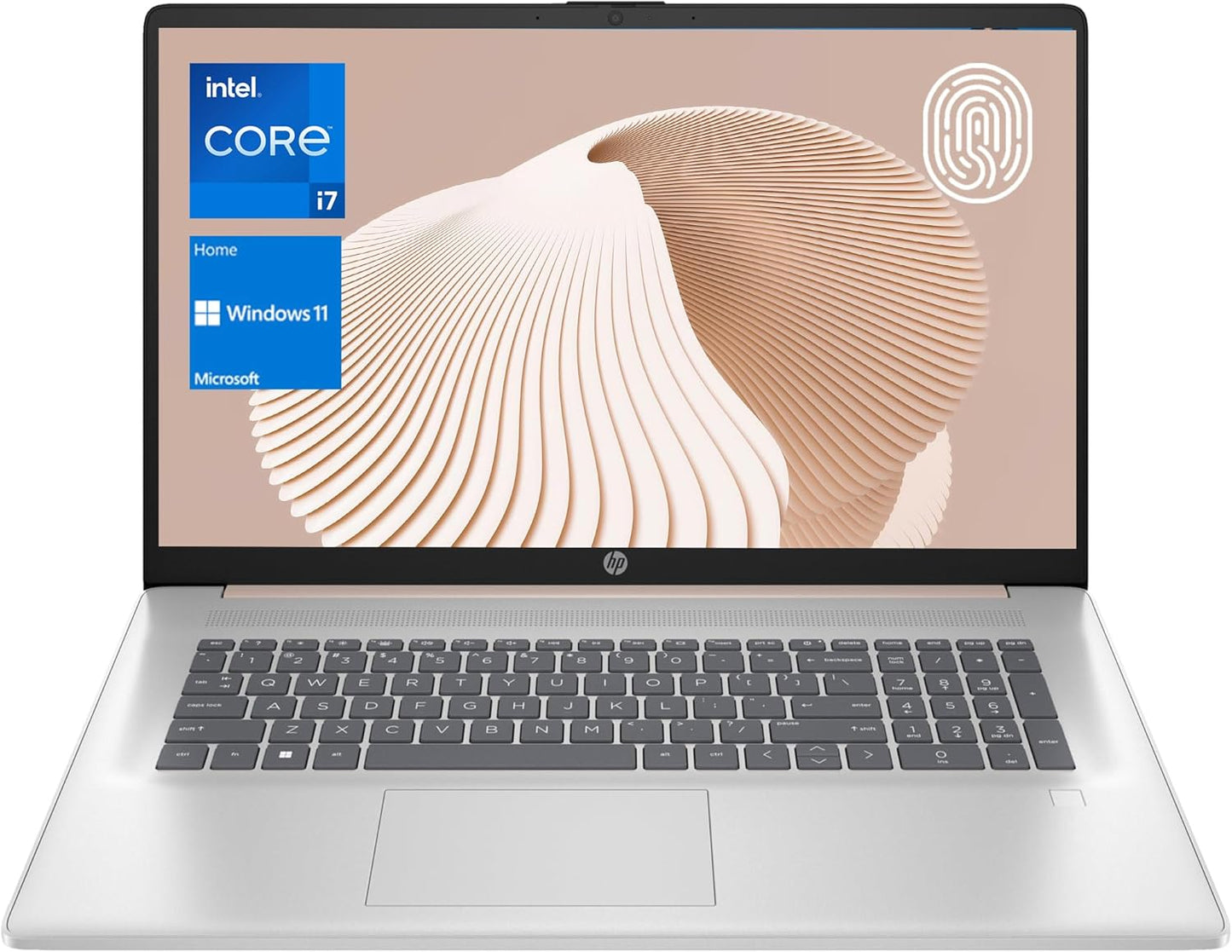 HP Essential Daily Traditional Laptop with 17.3in FHD Display