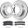 Front Brake Kit Compatible with 2011-2019 Silverado Sierra 2500/3500