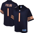 NFL PRO LINE Men's Justin Fields Navy Chicago Bears Jersey Review