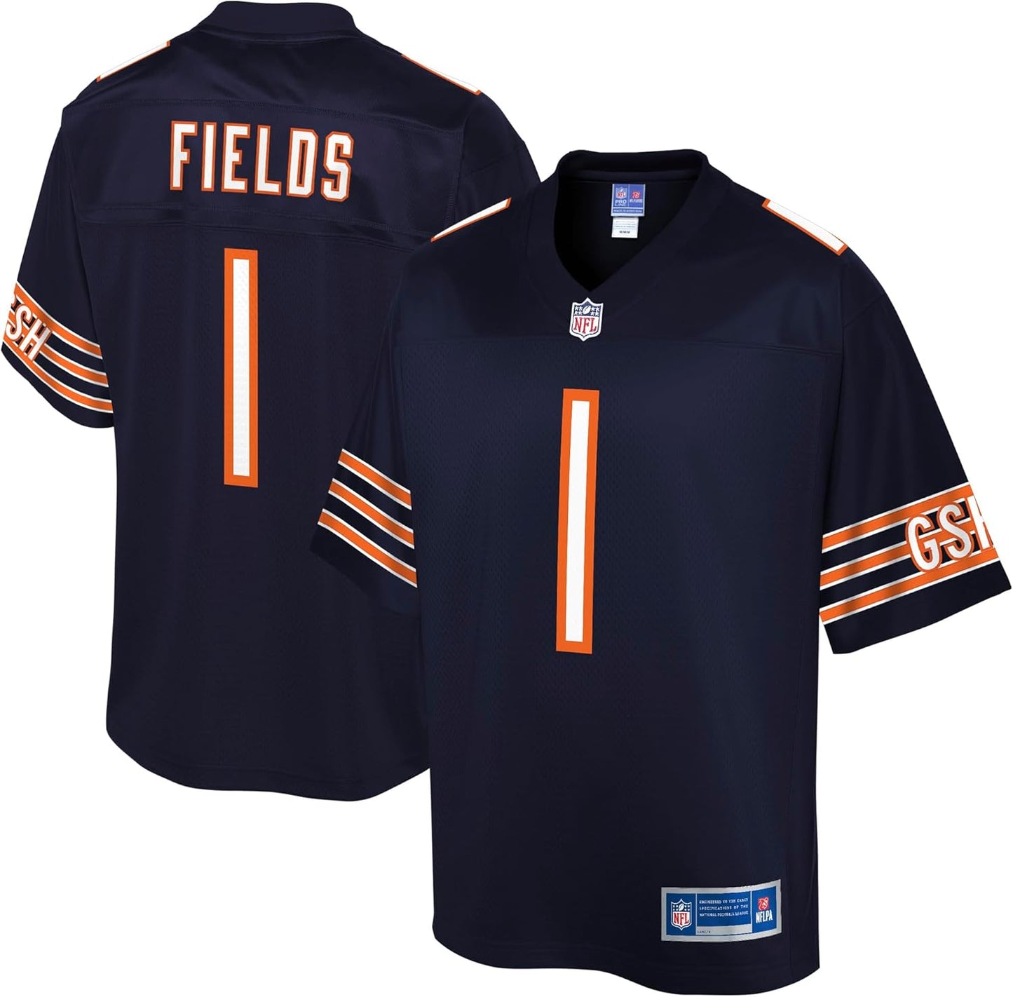 NFL PRO LINE Men's Justin Fields Navy Chicago Bears Jersey Review