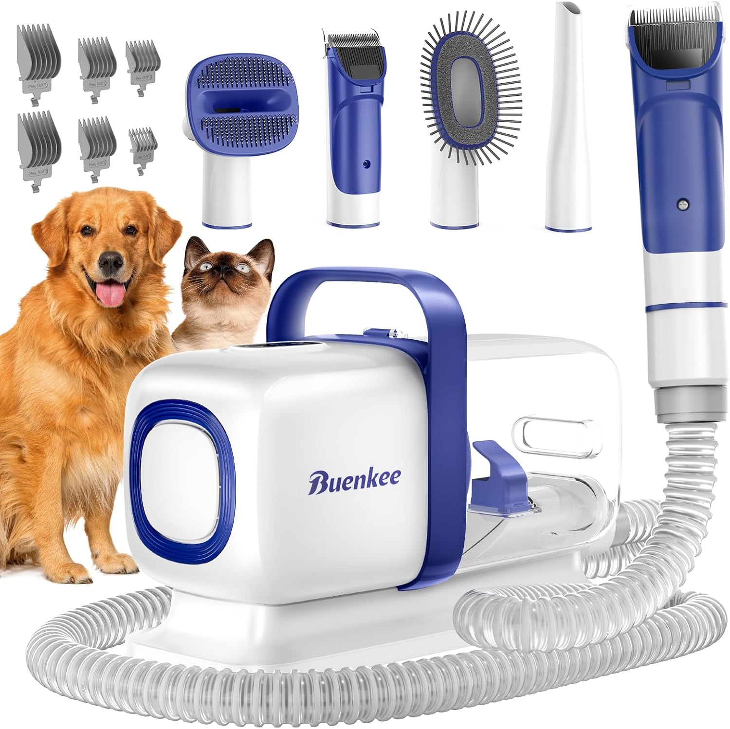 Ultimate Pet Grooming Kit - Low Noise Vacuum