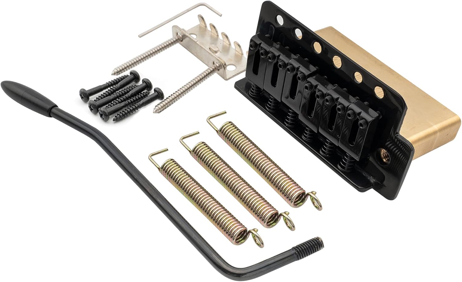Musiclily Pro 52.5mm Tremolo Bridge for Squier Strat Guitars