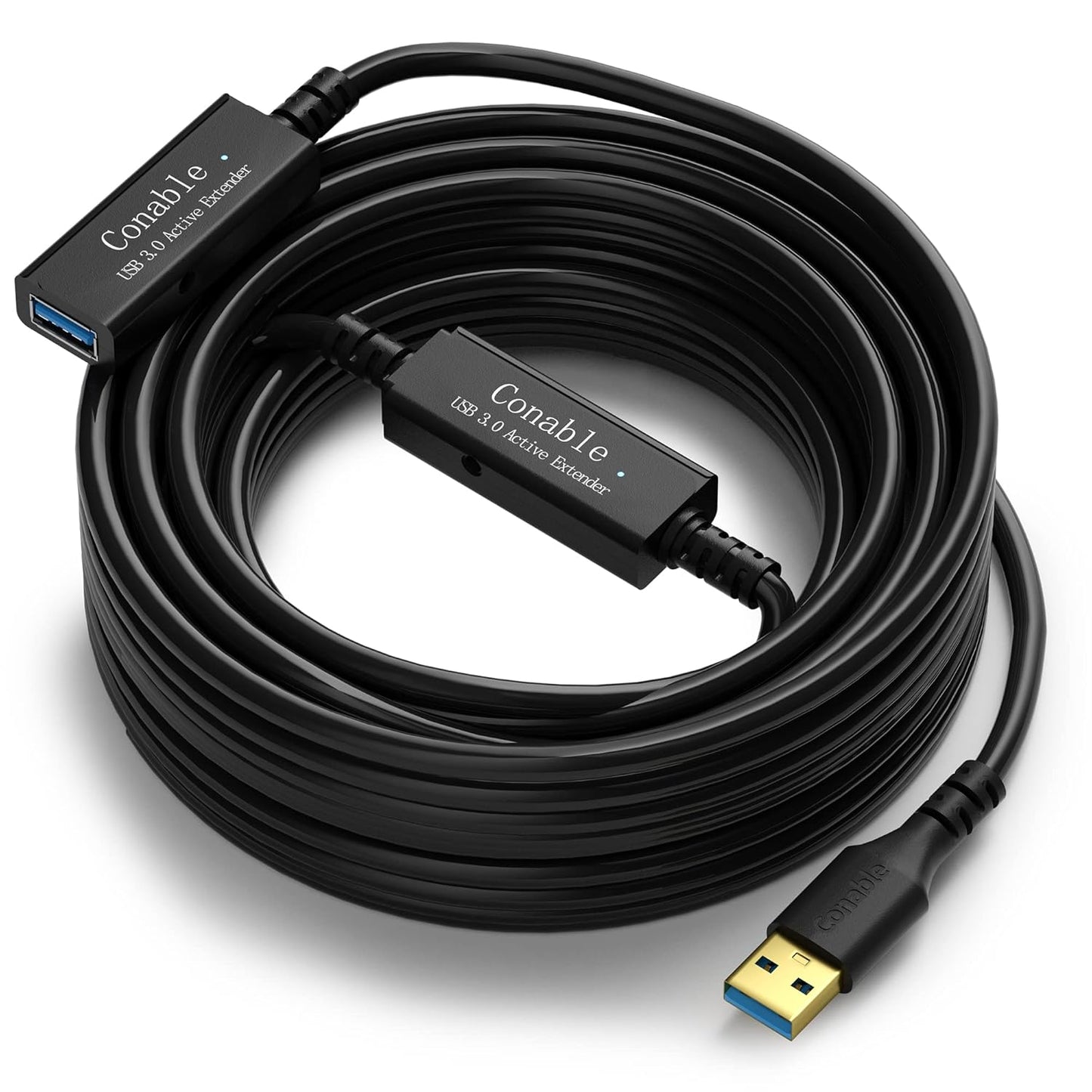USB 3.0 Active Extension Cable 40 Feet for Fast Data Transfer