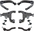 Front Steering & Suspension 8-Piece Kit for 2004-2015 Nissan/Infiniti