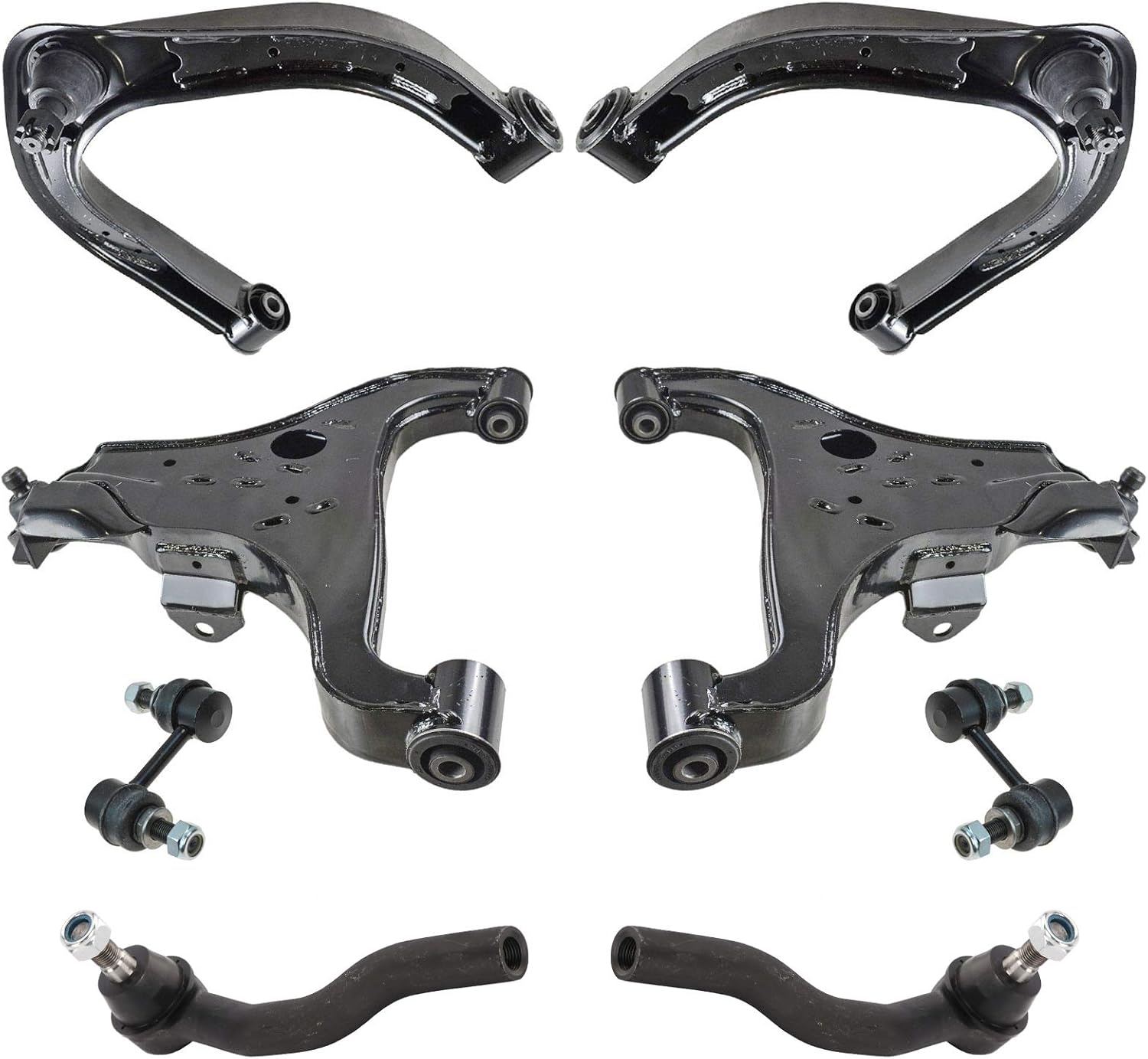 TRQ Front Steering & Suspension Kit for INFINITI QX56 and Nissan