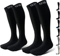 SB SOX Merino Wool Ski Socks (2 Pairs) - Warm Thermal Ski Socks