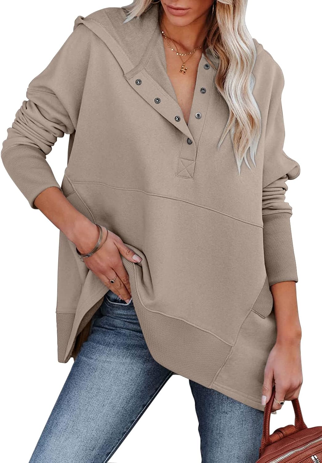 Oversized Pullover Hoodies for Women - Comfy Fall Fashion