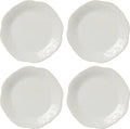 Lenox French Perle 4-Piece Dinner Plate Set - Elegant Stoneware