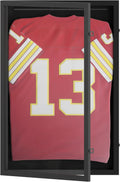 Matte Black Jersey Frame Display Case 24x36 - Secure Shadow Box