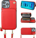 Bocasal Crossbody Wallet Case for iPhone 14 Pro Max - RFID Blocking