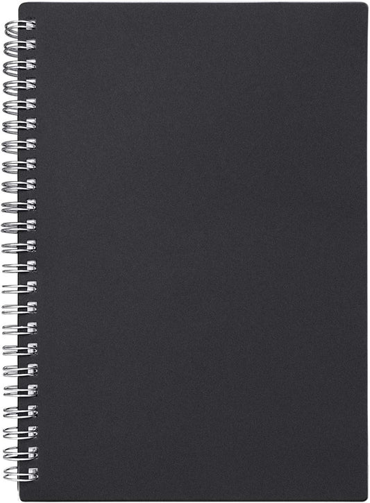 ZZTX Spiral Notebook: College Ruled, Kraft Cover, 140 Pages