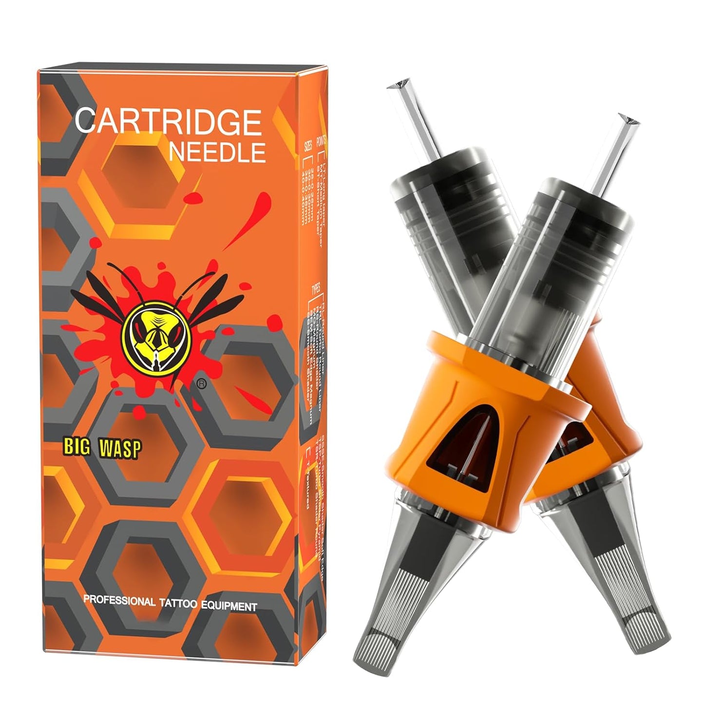 BIGWASP Energy 23RM Tattoo Cartridge Needles for Rotary Machines