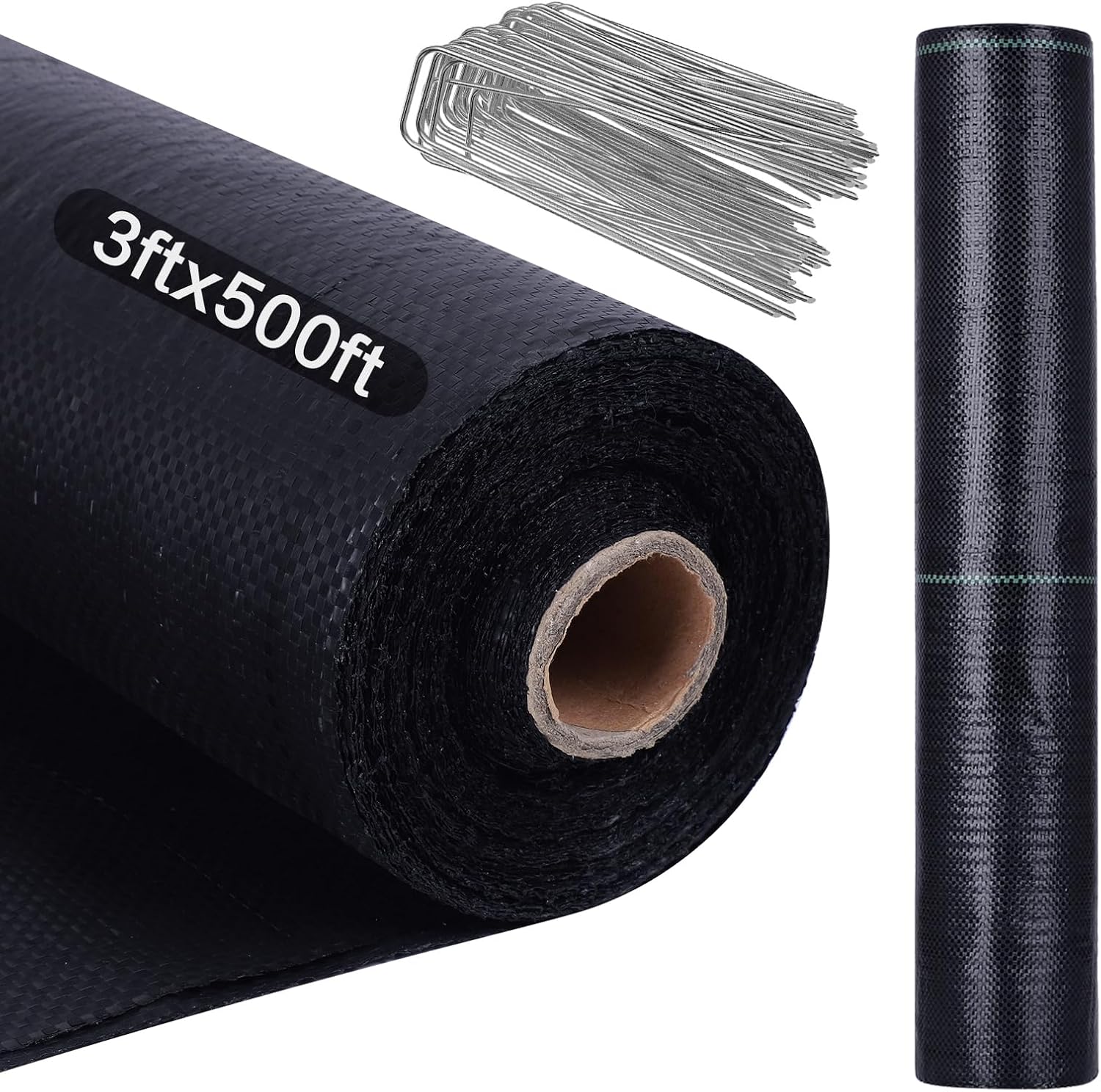 3FT x 500FT Weed Barrier Landscape Fabric for Effective Control