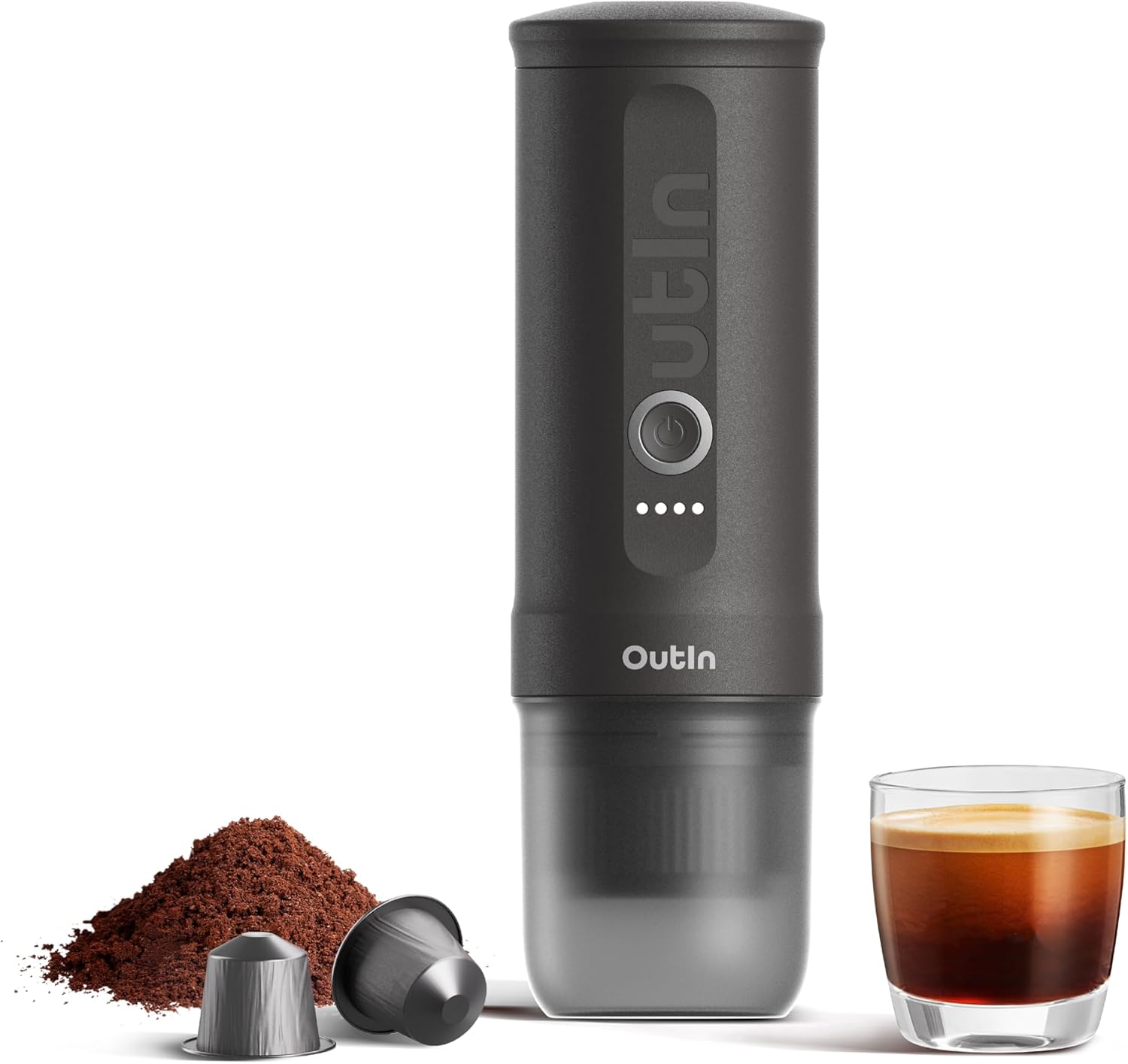 Portable Electric Espresso Maker, Self-Heating