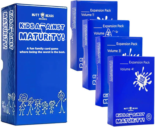 Kids Against Maturity Card Game for Family Fun and Laughs