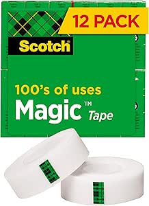 Scotch Magic Tape for School Supplies and College Essentials