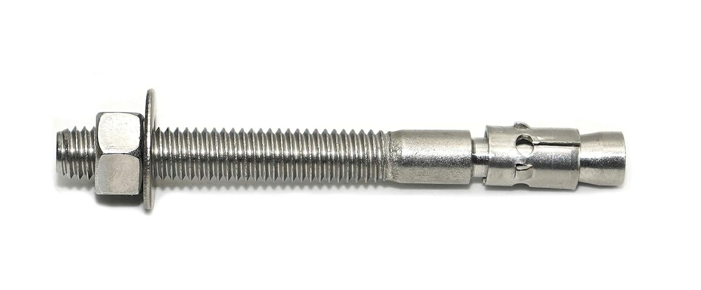 CONFAST 5/8 in x 8-1/2 in Stainless Steel Wedge Anchor Review