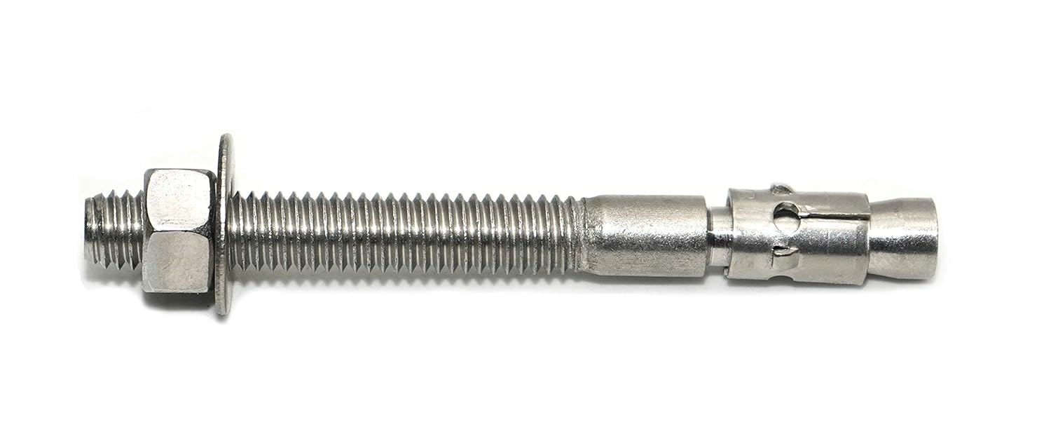 CONFAST 5/8 in x 8-1/2 in Stainless Steel Wedge Anchor Review