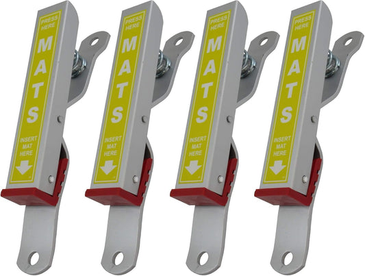 HI-TECH Car Wash Mat Clamps for Heavy-Duty Floor Mats