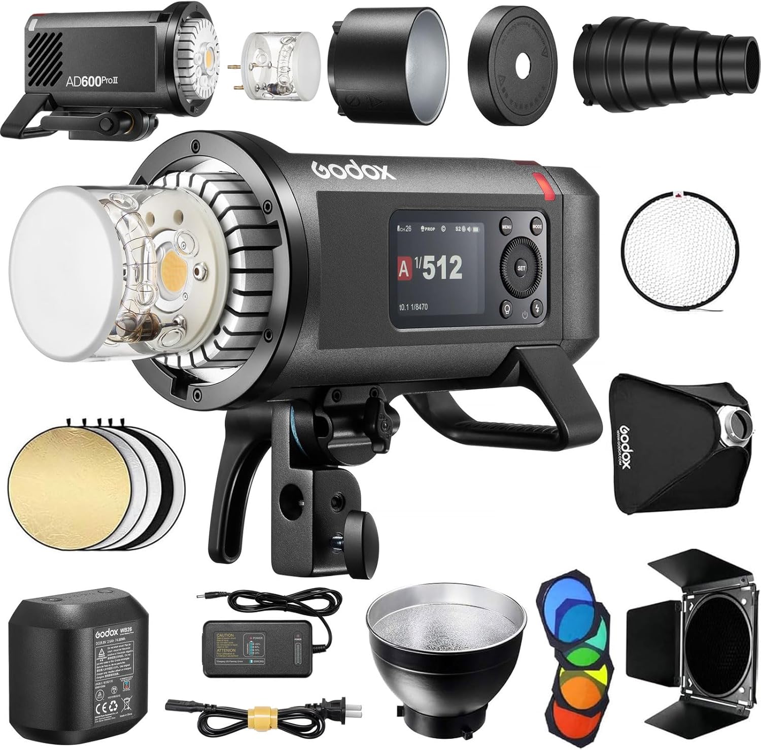 Godox AD600 Pro II Outdoor Flash Studio Monolight Kit Review