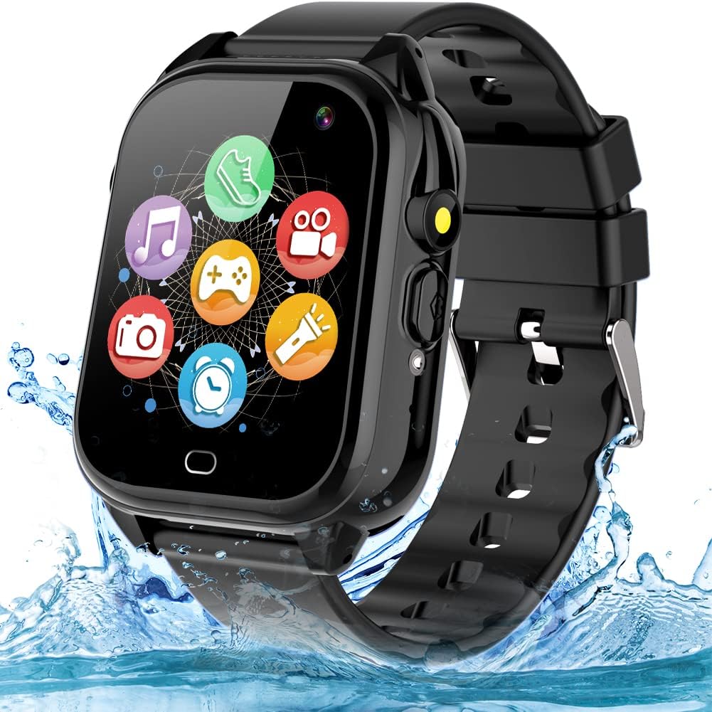 OVV Kids Waterproof Smart Watch with Games and Music Player