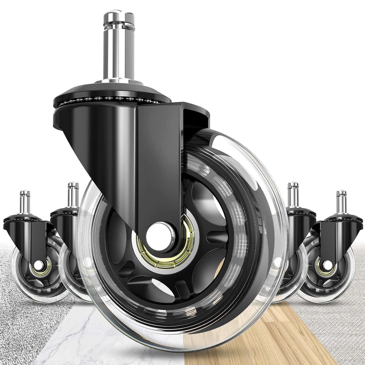 Heavy Duty Office Chair Wheels for Any Floor