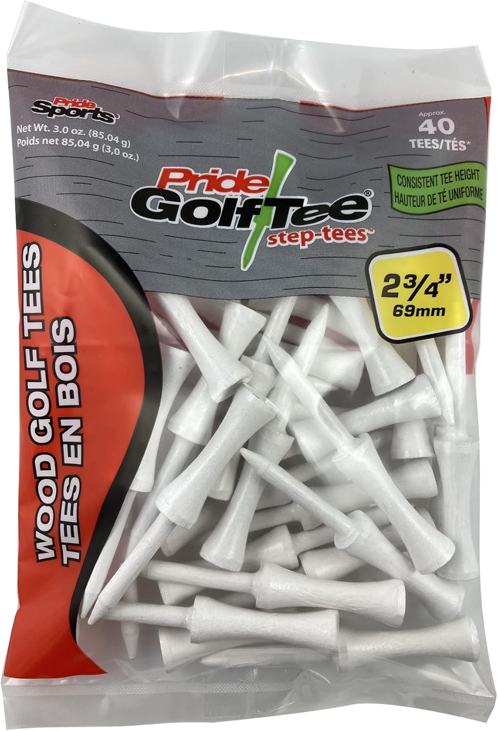 Pride Golf Tee - Hit Longer Drives!