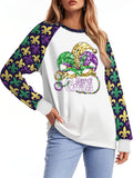Mardi Gras 3D Sweatshirt - Stylish Party Wear!