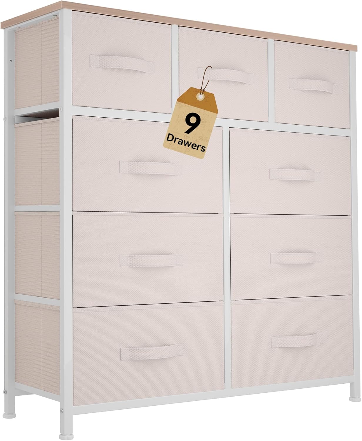 DWVO Dresser with 9 Drawers - Stylish Storage Solution