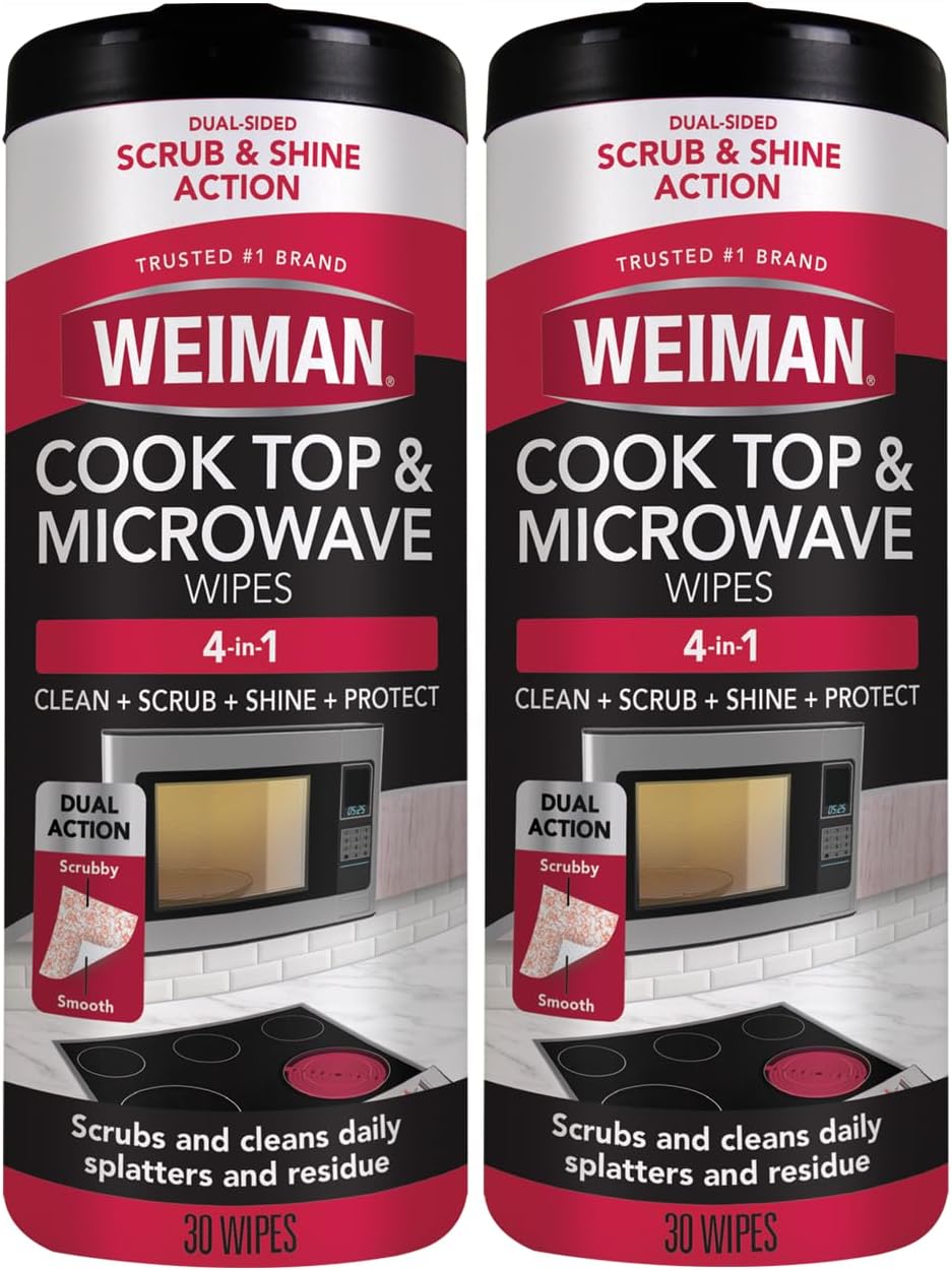 Weiman Glass Cooktop Wipes - Home Kitchen Cleaner