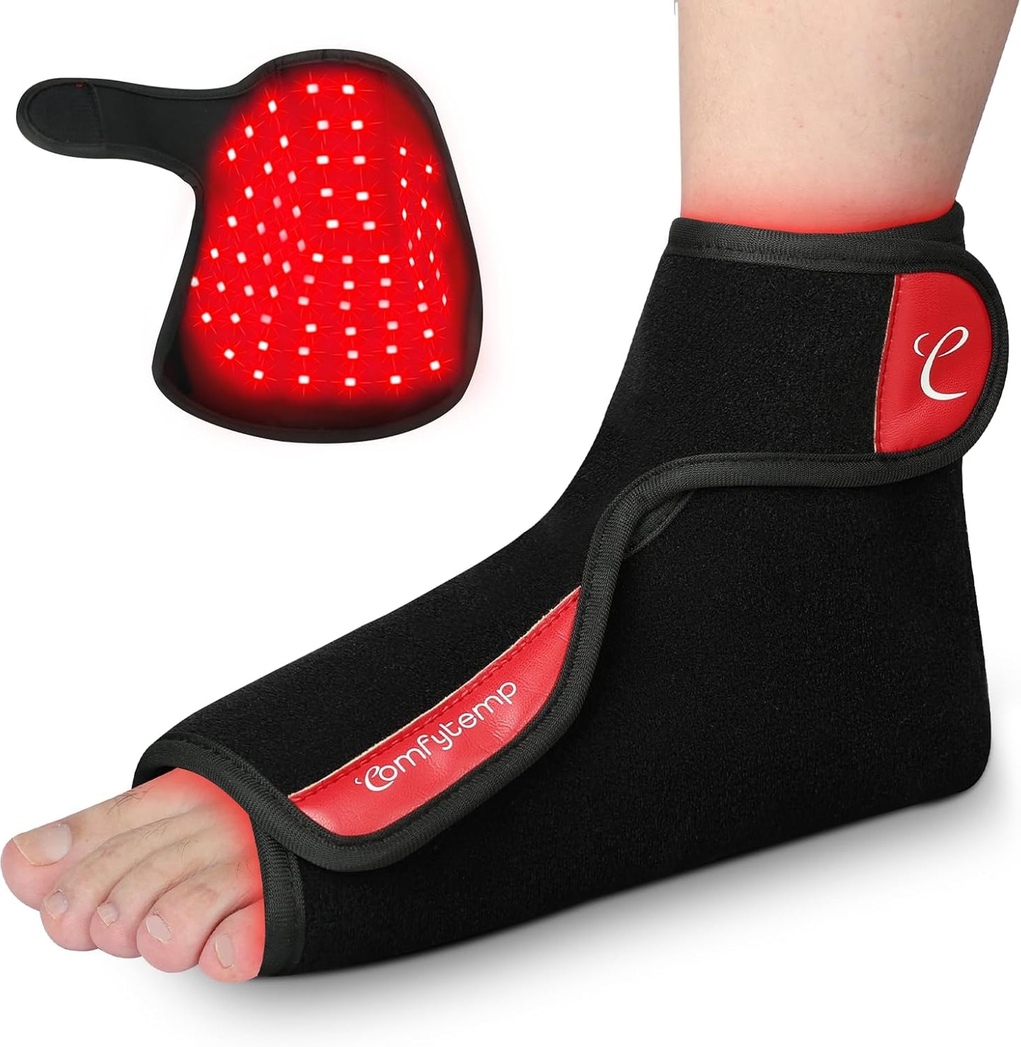 Portable Red Light Foot Therapy for Pain Relief