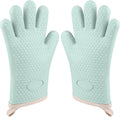 Cverny Silicone Oven Mitts - Heat Resistant & Waterproof
