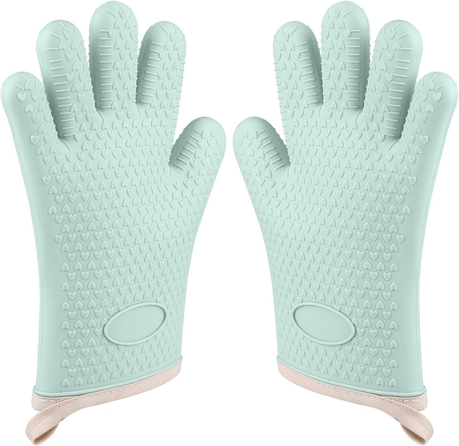 Cverny Silicone Oven Mitts - Heat Resistant & Waterproof